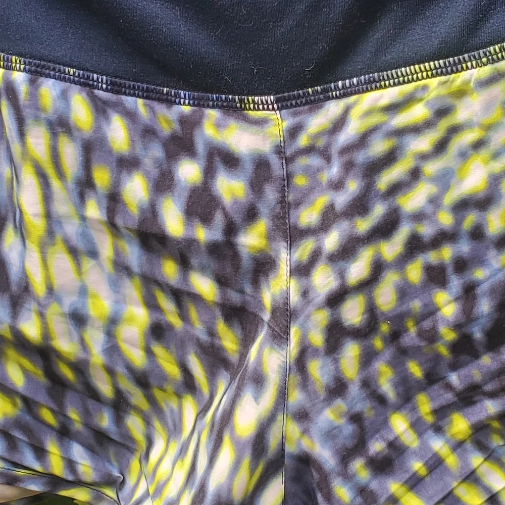 NIKE DRI-FIT Running Track Athletic Shorts Women's M Multicolor Lined EUC